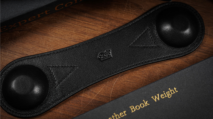 Leather Book Weight (Black) | TCC Presents