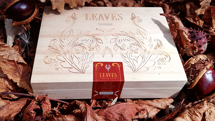 Leaves Autumn Edition Collector's Box Set Playing Cards by Dutch Card House Company Deinparadies.ch bei Deinparadies.ch
