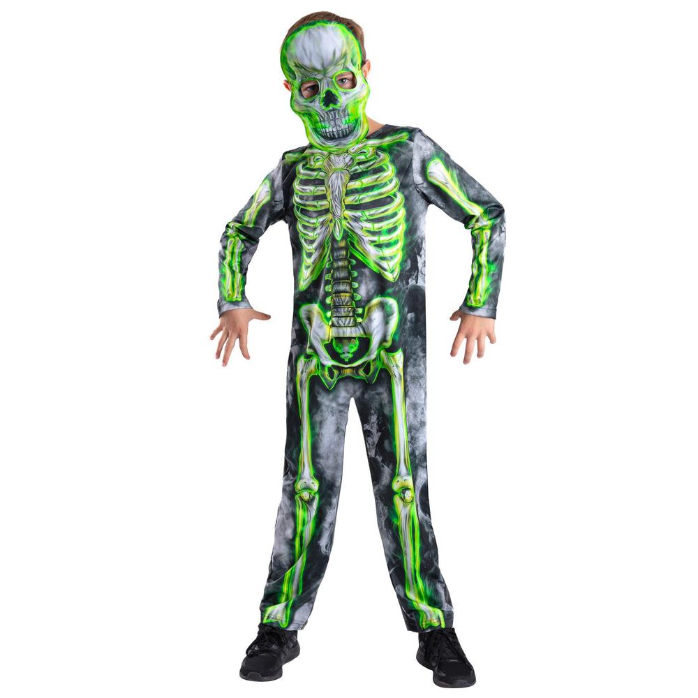 Leuchtendes Skelett Kostüm Kinder-Wicked-Deinparadies.ch