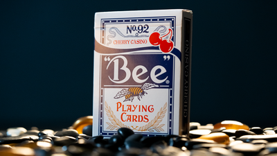 Limited Bee X Cherry (Blue) Playing Cards Murphy's Magic bei Deinparadies.ch