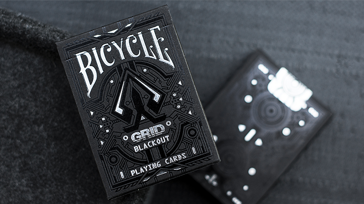 Edizione Limitata Bicycle Grid Blackout Carte da gioco Magazzino dei giocatori Deinparadies.ch