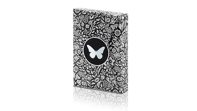 Limited Edition Butterfly Playing Cards (Black and Silver) by Ondrej Psenicka Deinparadies.ch bei Deinparadies.ch