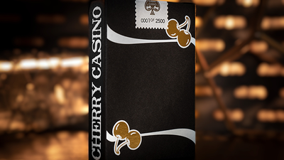 Limited Edition Cherry Casino (Monte Carlo Black and Gold) Numbered Seals Playing Cards by Pure Imagination Projects Murphy's Magic bei Deinparadies.ch