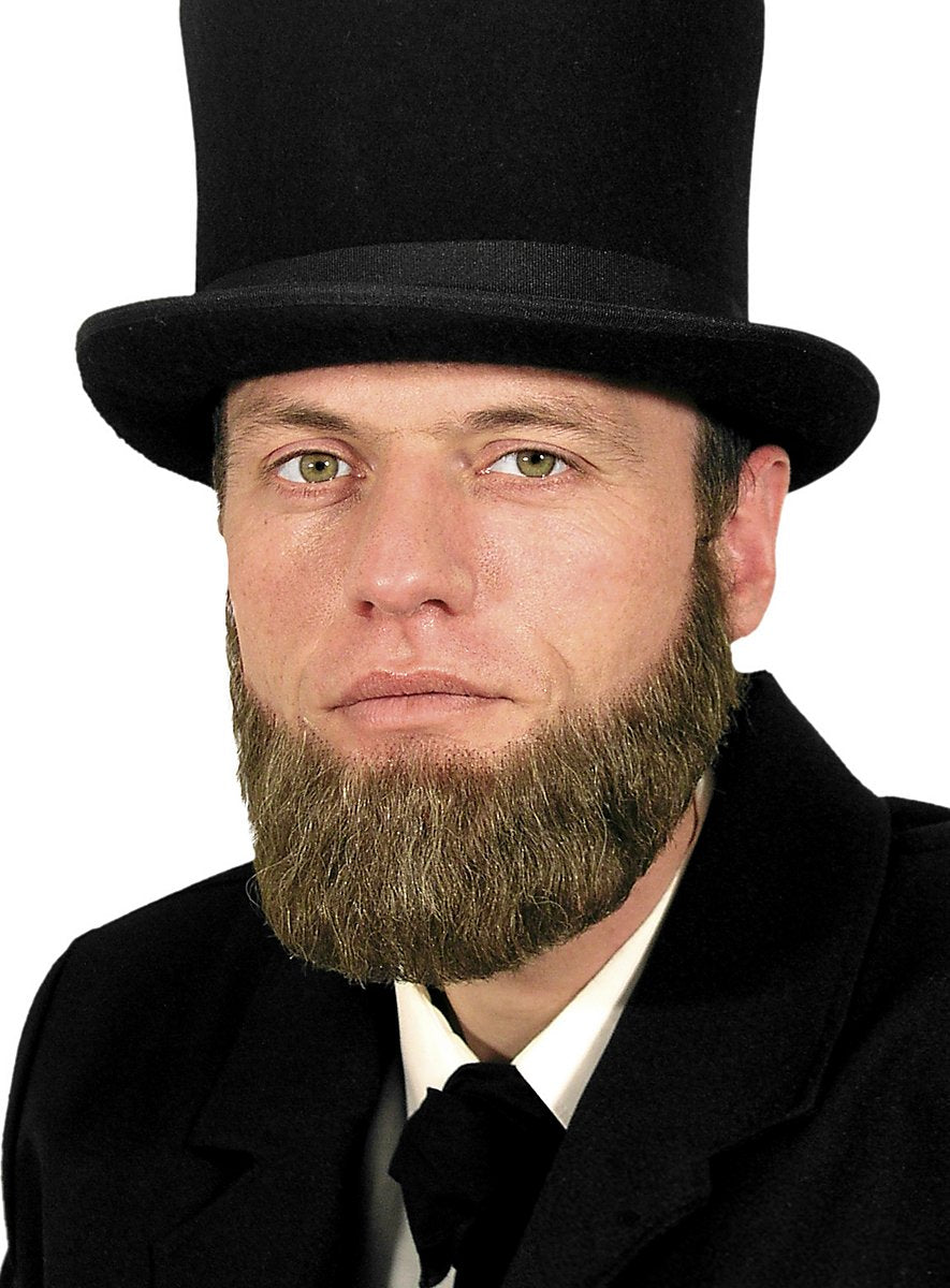 Lincoln Vollbart Echthaar rot-Metamorph-Deinparadies.ch