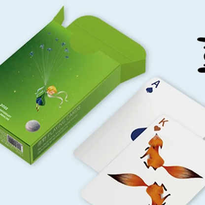 Little Prince (Green Edition) Playing Cards-David Jon-Deinparadies.ch