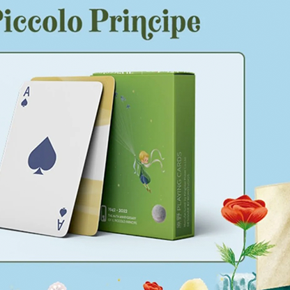 Little Prince (Green Edition) Playing Cards-David Jon-Deinparadies.ch