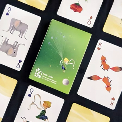 Little Prince (Green Edition) Playing Cards-David Jon-Deinparadies.ch