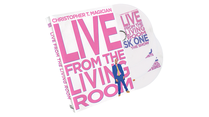 Live From The Living Room 3-DVD Set starring Christopher T. Magician Christopher Barnes bei Deinparadies.ch