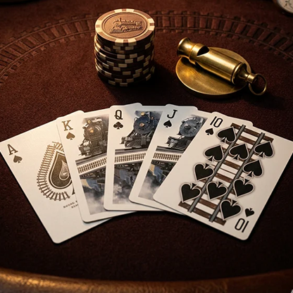 Locomotive Playing Cards | Collectable Playing Cards-Mike Guistolise-Deinparadies.ch