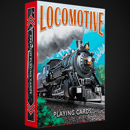 Locomotive Playing Cards | Collectable Playing Cards-Mike Guistolise-Deinparadies.ch