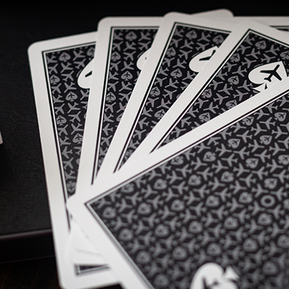 Lounge Edition Unmarked (Tarmac Black) | Jetsetter Playing Cards