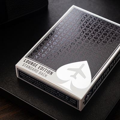 Lounge Edition Unmarked (Tarmac Black) | Jetsetter Playing Cards