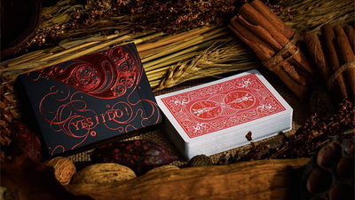 Cartes à jouer Love Promise of Vow (rouge) par The Bocopo Playing Card Company Xu Yu Juan bei Deinparadies.ch