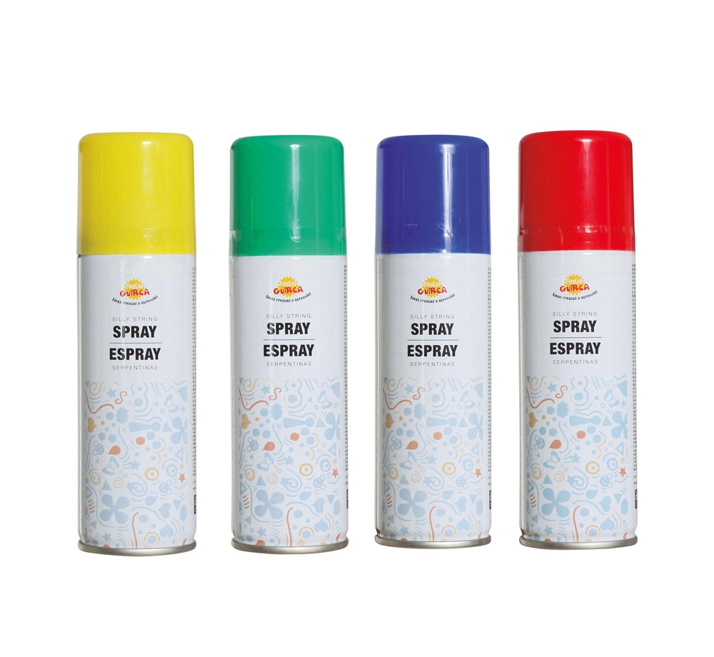 Luftschlangenspray farbig-Guirca-Deinparadies.ch
