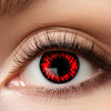 Contact lenses red wolf