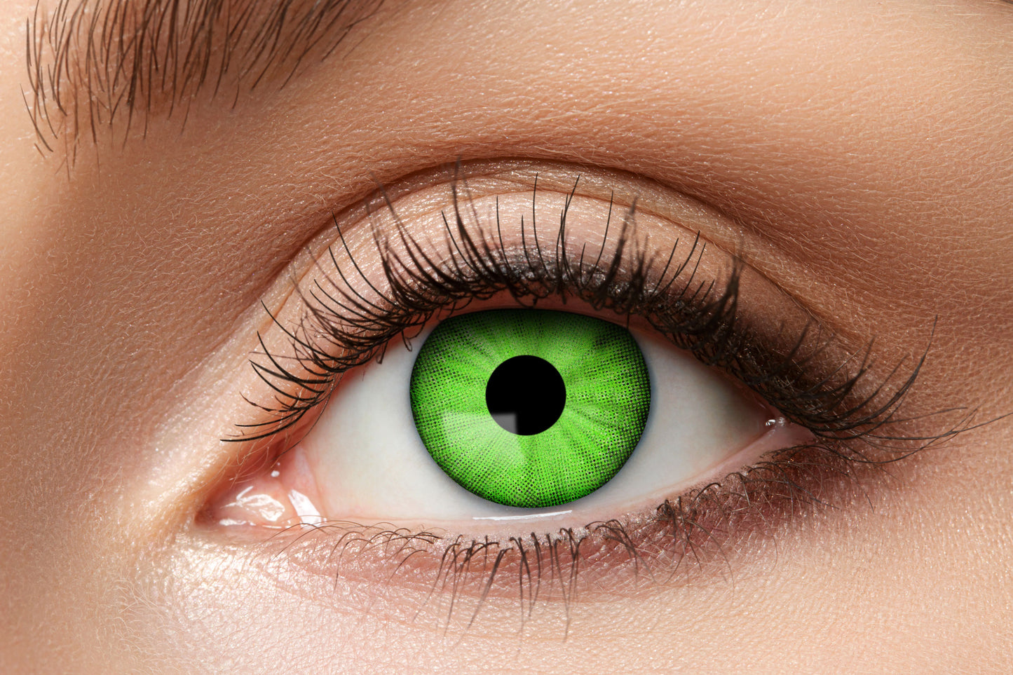 Contact lenses Elektro Green