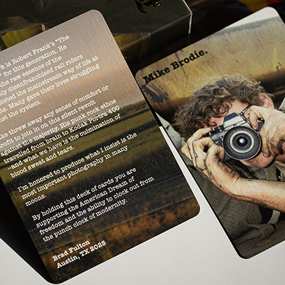MIKE BRODIE APOJP PHOTOGRAPHIC PLAYING CARDS-FULTONS Playing Cards-Deinparadies.ch