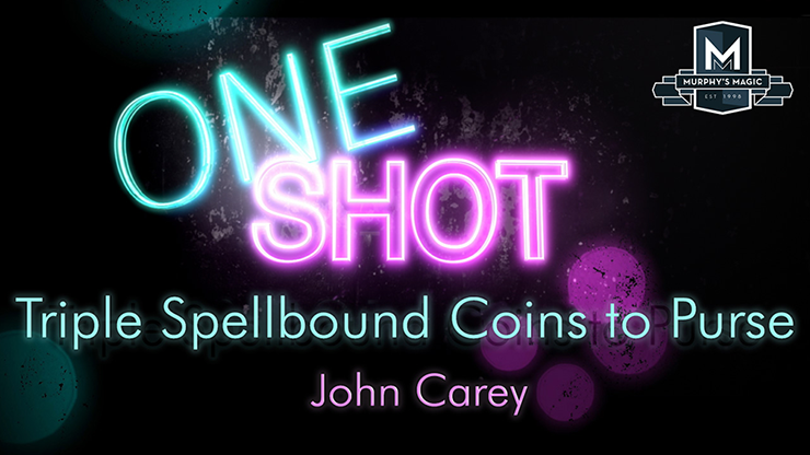 MMS ONE SHOT - Triple Spellbound Coins to Purse by John Carey - Video Download Murphy's Magic bei Deinparadies.ch