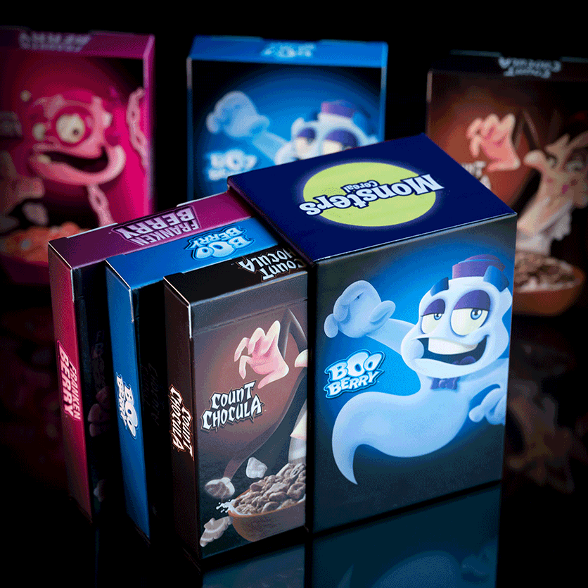 MONSTER CEREALS™ 55TH ANNIVERSARY 3 BOX SET V2-FULTONS Playing Cards-Deinparadies.ch