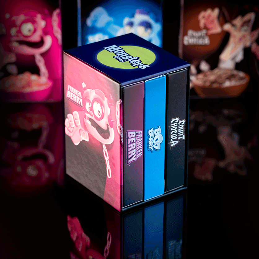 MONSTER CEREALS™ 55TH ANNIVERSARY 3 BOX SET V2-FULTONS Playing Cards-Deinparadies.ch