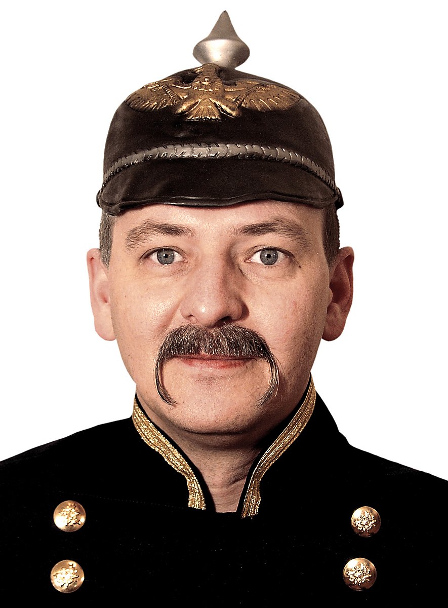 Macker Schnurrbart | Echthaar braun-Metamorph-Deinparadies.ch