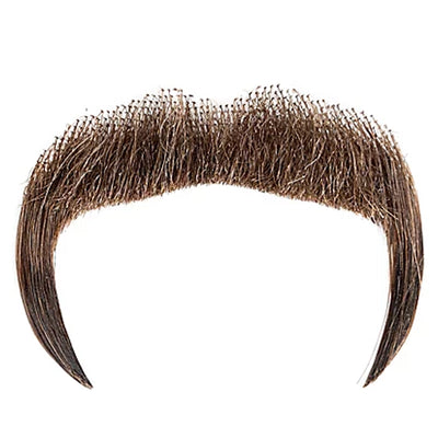 Macker Schnurrbart | Echthaar braun-Metamorph-Deinparadies.ch