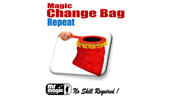 Magic Change Bag (Repeat w/ zipper)- | Mr. Magic