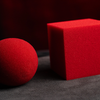 Magic Sponge Ball to Square JUMBO RED | Murphy's Magic-Murphy's Magic Productions-Deinparadies.ch