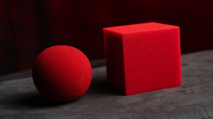 Magic Sponge Ball to Square JUMBO RED | Murphy's Magic-Murphy's Magic Productions-Deinparadies.ch