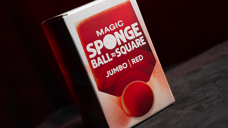 Magic Sponge Ball to Square JUMBO RED | Murphy's Magic-Murphy's Magic Productions-Deinparadies.ch