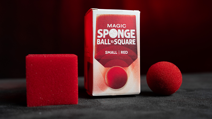 Magic Sponge Ball to Square RED | Murphy's Magic-Murphy's Magic Productions-Deinparadies.ch