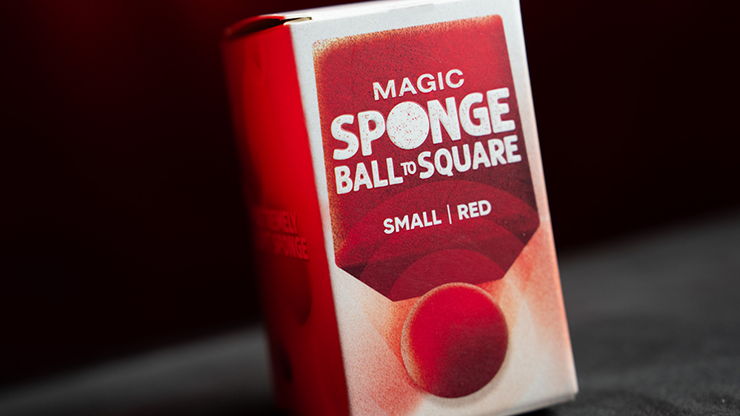 Magic Sponge Ball to Square RED | Murphy's Magic-Murphy's Magic Productions-Deinparadies.ch