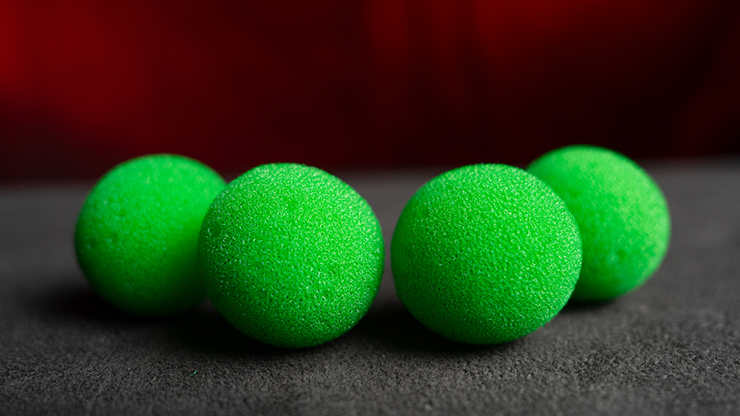 Magic Sponge Balls 4PK GREEN 1" | Murphy's Magic-Murphy's Magic Productions-Deinparadies.ch