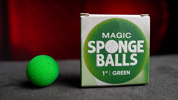 Magic Sponge Balls 4PK GREEN 1" | Murphy's Magic-Murphy's Magic Productions-Deinparadies.ch