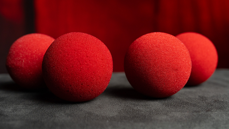 Magic Sponge Balls 4PK RED 3" | Murphy's Magic-Murphy's Magic Productions-Deinparadies.ch