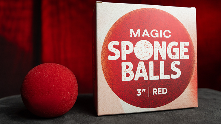 Magic Sponge Balls 4PK RED 3" | Murphy's Magic-Murphy's Magic Productions-Deinparadies.ch