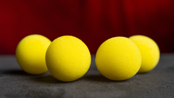 Magic Sponge Balls 4PK YELLOW 1" | Murphy's Magic-Murphy's Magic Productions-Deinparadies.ch