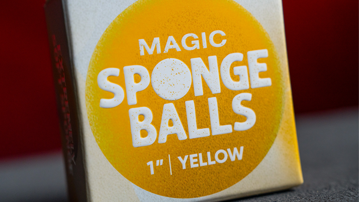 Magic Sponge Balls 4PK YELLOW 1" | Murphy's Magic-Murphy's Magic Productions-Deinparadies.ch