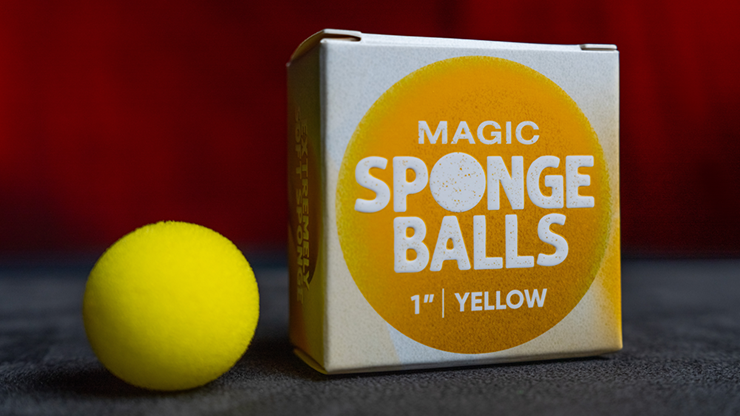 Magic Sponge Balls 4PK YELLOW 1" | Murphy's Magic-Murphy's Magic Productions-Deinparadies.ch