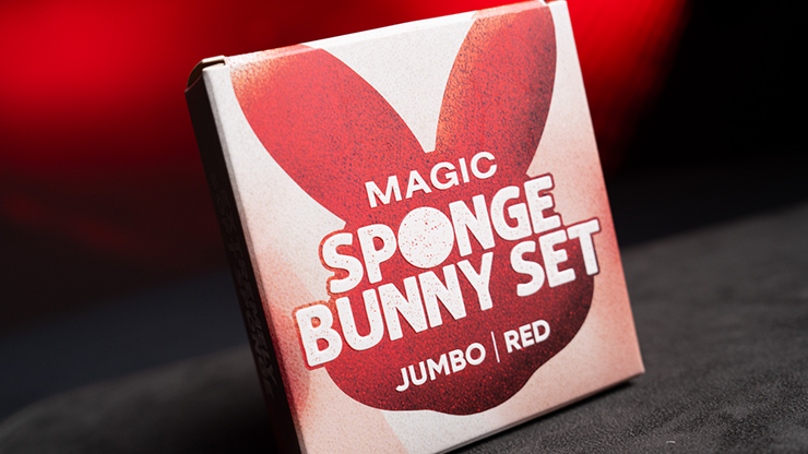 Magic Sponge Bunny Rabbit Set JUMBO RED | Murphy's Magic-Murphy's Magic Productions-Deinparadies.ch