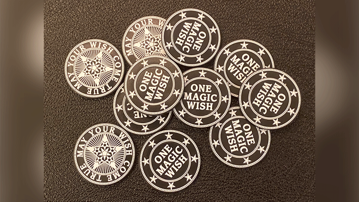 Magic Wishing Coins | 20 Plastic Coins-Alan Wong-Deinparadies.ch