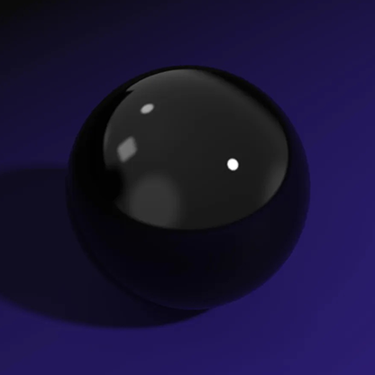 Magnetic Ball (Black) | Iarvel Magic
