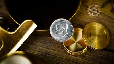 Magnetic Coin Box (Half Dollar) | Artisan Coin & OFM Studio-TCC PLAYING CARDS CO. LIMITED-Deinparadies.ch