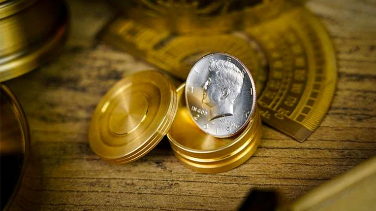 Magnetic Coin Box (Half Dollar) | Artisan Coin & OFM Studio-TCC PLAYING CARDS CO. LIMITED-Deinparadies.ch