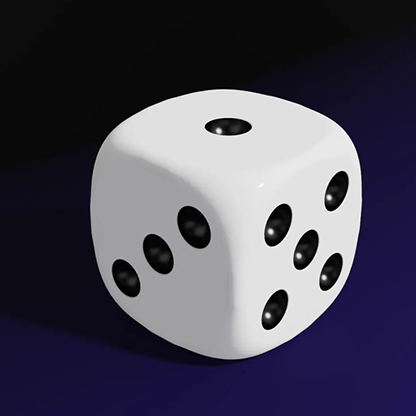 Magnetic Die (White) | Iarvel Magic