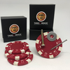 Magnetic Poker Chip und 3 Pokerchip | Tango Magic - Rot - Murphy's Magic