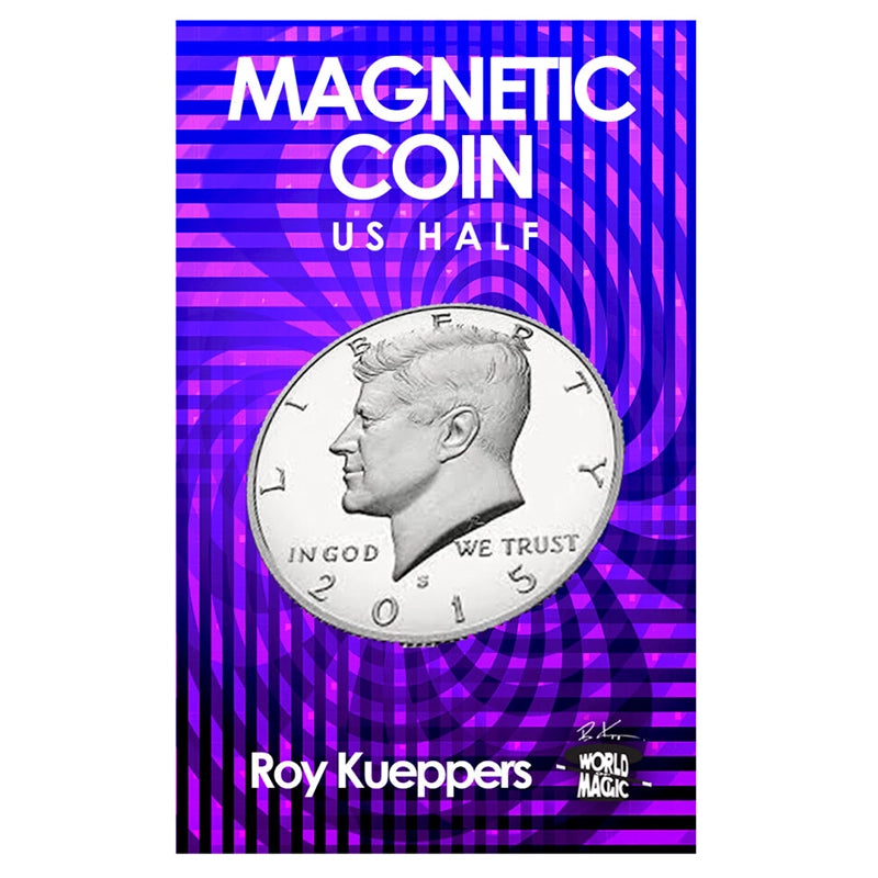 Magnetische Münze | Half Dollar-Roy Kueppers-Deinparadies.ch
