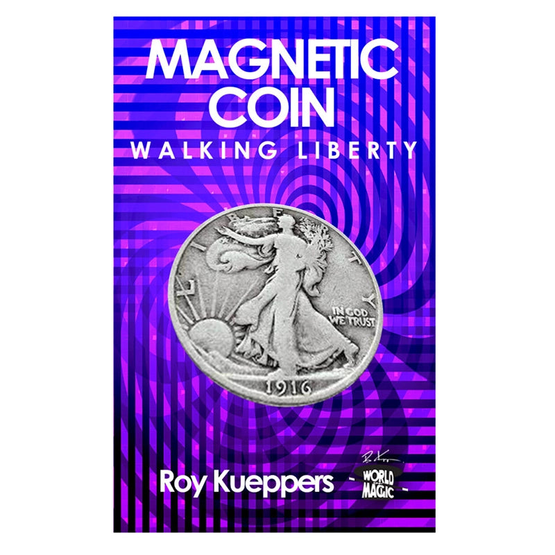 Magnetische Münze | Walking Liberty Half Dollar-Roy Kueppers-Deinparadies.ch