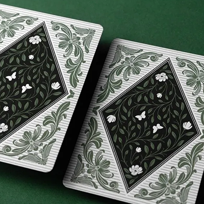 Magnolia White Playing Cards