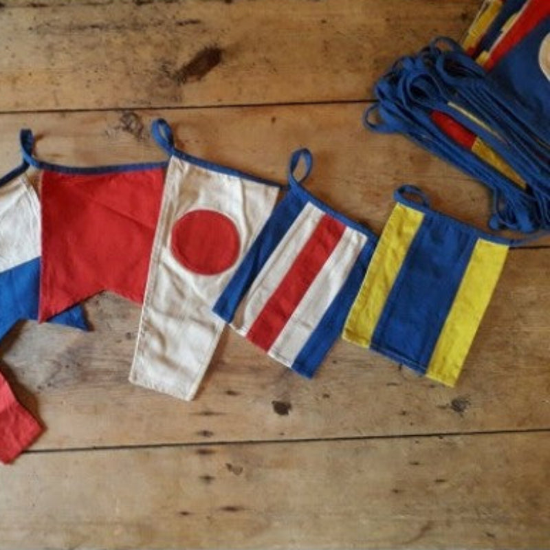 Maritime Signal Flags | Traditional Bunting-Woven Magic-Deinparadies.ch
